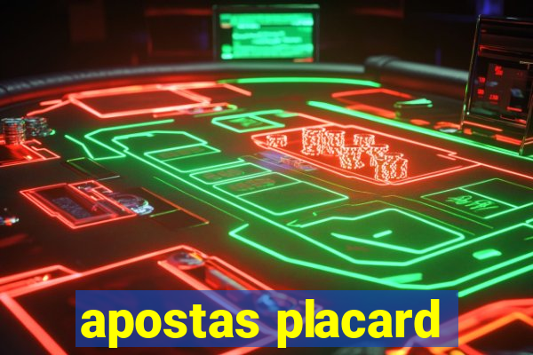 apostas placard